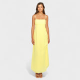 Silke – Long Yellow Dress