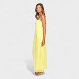 Silke – Long Yellow Dress