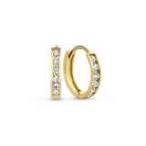 Sidonia – Set of Earrings with Shiny Stones