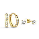 Sidonia – Set of Earrings with Shiny Stones