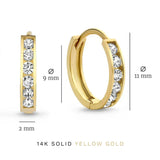 Sidonia – Set of Earrings with Shiny Stones