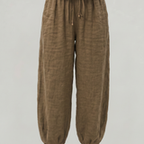 Women's Wide-Leg Trousers with High Waist