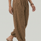 Women's Wide-Leg Trousers with High Waist