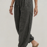 Women's Wide-Leg Trousers with High Waist