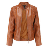 Vegan Leather Biker Jacket