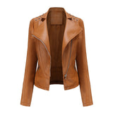 Embellished Biker Jacket with Studs