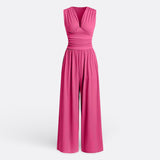 Heidelore – Elegant sleeveless jumpsuit with wide legs