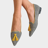 Odessie - Contemporary Checkered Loafers