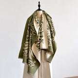 Olive Grove Reversible Scarf