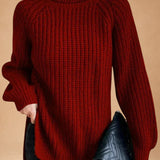 Maria - Cozy Oversized Sweater with Collar