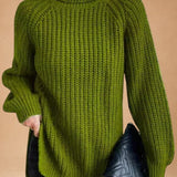 Maria - Cozy Oversized Sweater with Collar