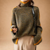 Athina - Cozy Wool Blend Jumper with Stylish Details