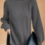 Maria - Cozy Oversized Sweater with Collar