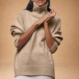 Katrielle - Cozy High Neck Pullover