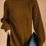Maria - Cozy Oversized Sweater with Collar