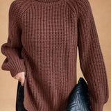 Maria - Cozy Oversized Sweater with Collar