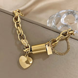 Brânduša – Bracelet with an Elegant Design and Gold Finish