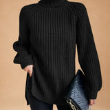 Maria - Cozy Oversized Sweater with Collar
