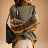 Athina - Cozy Wool Blend Jumper with Stylish Details