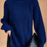 Maria - Cozy Oversized Sweater with Collar