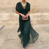 Ludwina – Elegant Dress with V-Neck