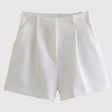 Elegant Women's High-Waisted Shorts