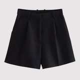 Elegant Women's High-Waisted Shorts