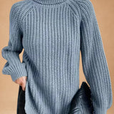 Maria - Cozy Oversized Sweater with Collar