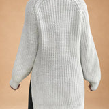 Maria - Cozy Oversized Sweater with Collar