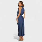 Alba - Elegant Satin Dress