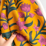 Saffron Garden Reversible Scarf