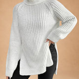 Maria - Cozy Oversized Sweater with Collar