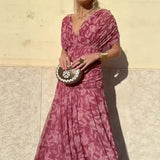 Ludwina – Elegant Dress with V-Neck