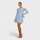 Birgid – Dress with Floral Motif