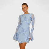 Birgid – Dress with Floral Motif
