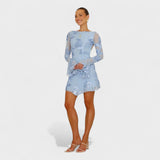 Birgid – Dress with Floral Motif