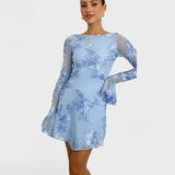 Birgid – Dress with Floral Motif