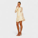 Birgid – Dress with Floral Motif