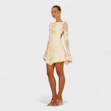 Birgid – Dress with Floral Motif