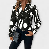 Viktória – Elegant Blouse with Long Sleeves