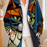 Cynthia | Artistic Hooded Cardigan