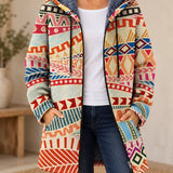 Dashiell | Artistic Hooded Cardigan