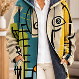 Gareth | Artistic Hooded Cardigan