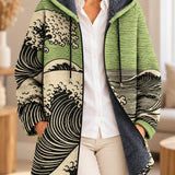 Margot | Artistic Hooded Cardigan