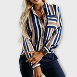 Grit – Striped Blouse for Casual Wear