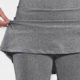 Shorts with a Long Skirt