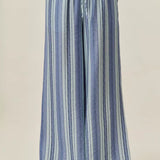 Irma | Striped Wide-Leg Trousers