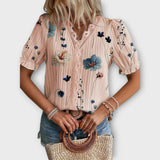 Freia – Blouse with V-Neck