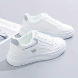 Stylish White Sneakers with Lightweight Comfort