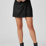 Skirt Shorts with Knot and Subtle Look